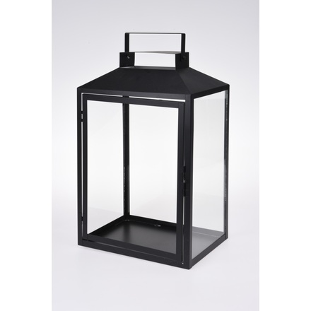 Lucerna Homestyling KO-HZ1952000 kovová sada 3 ks sklo 44+35+28cm (1)