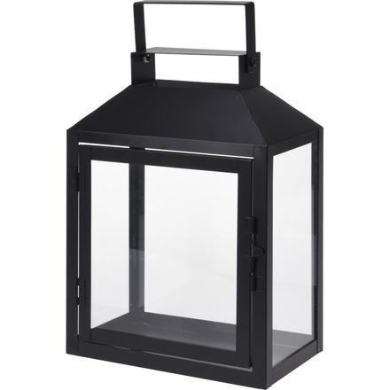 Lucerna Homestyling KO-HZ1952000 kovová sada 3 ks sklo 44+35+28cm (5)