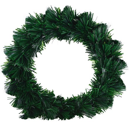 Vánoční věnec Homestyling KO-AFB000240 s LED osvětlením 50 cm (3)