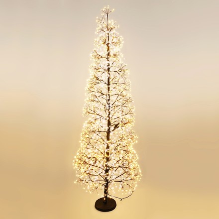 Dekorativní světelný stromek Homestyling KO-AX5390050 1600 LED 150 cm (3)