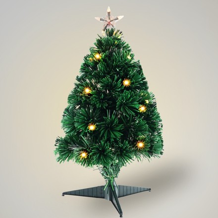 Vánoční stromeček Homestyling KO-AFB000220 s LED osvětlením 60 cm (2)