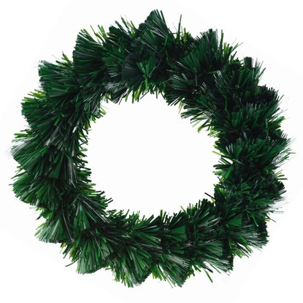 Vánoční věnec Homestyling KO-AFB000140 s LED osvětlením 50 cm barevný (2)