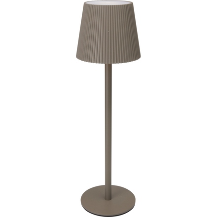Stolní LED lampa Homestyling KO-ANC000730 36 cm taupe šedá