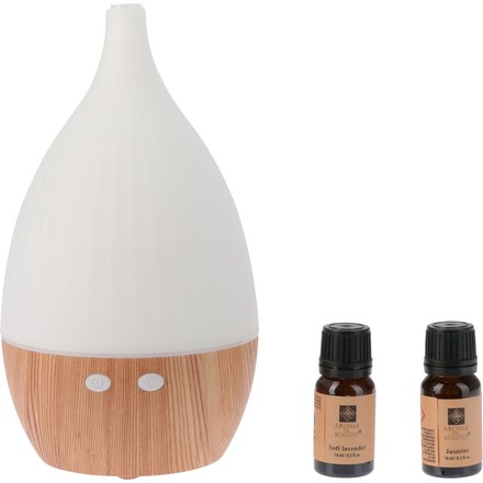 Zvlhčovač vzduchu Homestyling KO-CC5056760 s aroma terapií USB LED