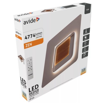 Stropní svítidlo Avide (9672046) LED ZEN 75W, 50x50cm, 4774lm, DO (1)