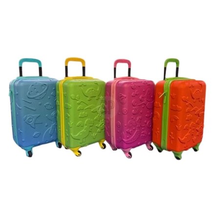 Dětský cestovní kufr Proworld KO-FB5000500modr Dětský cestovní kufr 28 litrů SPACE (3)