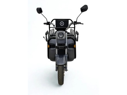 Elektrická nákladní tříkolka Energy Adventure ADVENTO 2, redukce rychlosti, 32Ah, šedá (4)