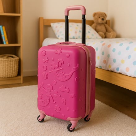 Dětský cestovní kufr Proworld KO-FB5000500ruzo Dětský cestovní kufr 28 litrů MERMAID (1)