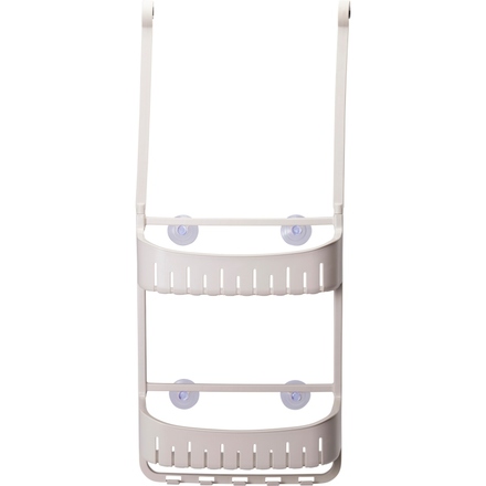 Regál Bathroom Solutions KO-C80653830bezo Regál koupelnový závěsný s přísavkami béžový (1)