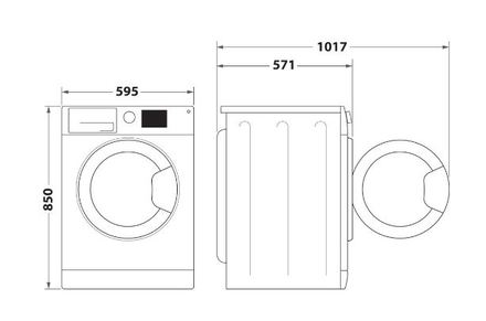 Pračka s předním plněním Whirlpool FFB 7269 BV EE (6)