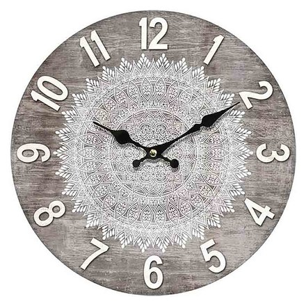 Nástěnné hodiny Autronic Hodiny nástěnné MDF, 34cm (HA1697)