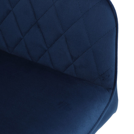 Moderní jídelní židle Autronic Jídelní židle, modrá, sametová látka, DCH-215 BLUE4 (11)