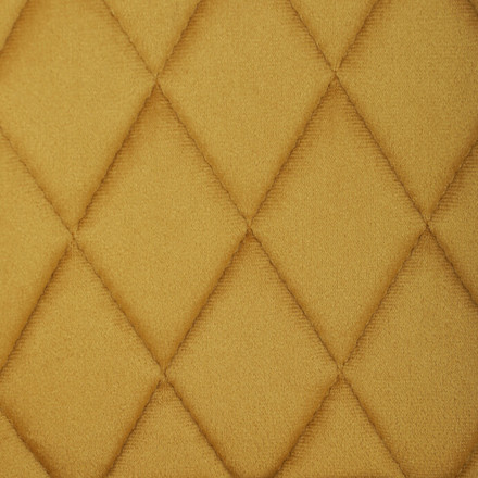 Moderní jídelní židle Autronic Jídelní židle, žlutá, sametová látka, DCH-215 YEL4 (10)