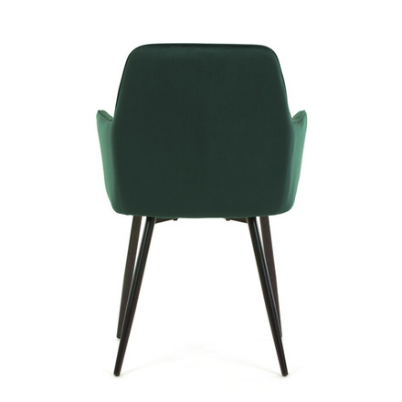 Moderní jídelní židle Autronic Jídelní židle, zelená, sametová látka, DCH-215 GRN4 (5)