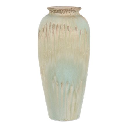 Váza keramická Autronic Váza keramická - tvar amfora, 40 cm, béžovo-zelená (VZ9215-L)