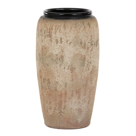 Váza keramická Autronic Váza keramická - výška 70 cm, béžovo-šedá (VZ9202-S)