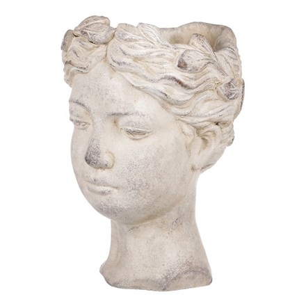 Obal na květiny Autronic Obal na květiny betonový , tvar hlavy (JUK1007)