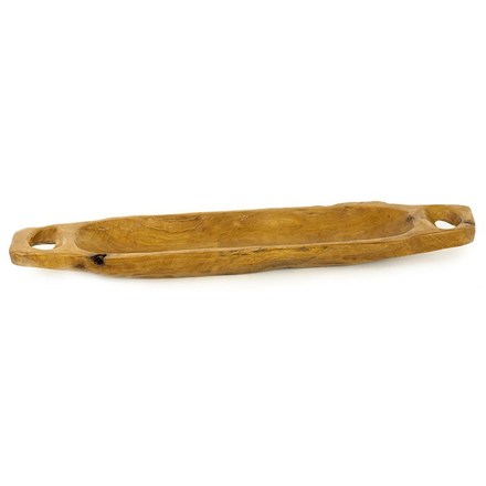 Mísa s uchy Autronic Mísa s uchy, dekorační dřevořezba z teakového dřeva (WLD145)