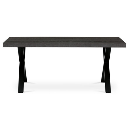 Moderní jídelní stůl Autronic Jídelní stůl 180x90cm, lamino, šedý dub, HT-R5316 GREY (1)