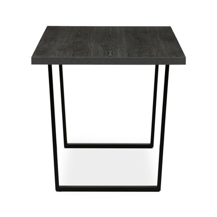 Moderní jídelní stůl Autronic Jídelní stůl 160x80cm, lamino, šedý dub, HT-R5216 GREY (2)