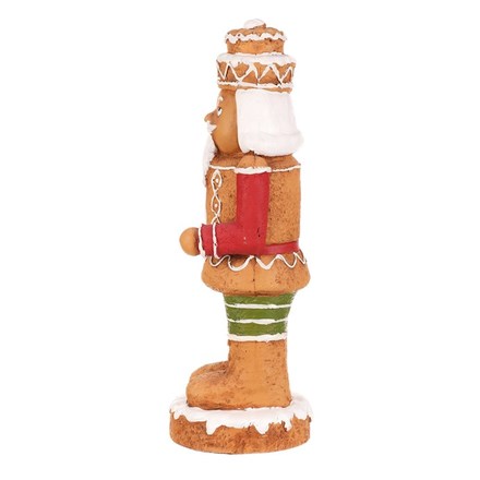 Dekorace Autronic Voják perníkový - magnesium, hnědý s barevným zdobením (ALA1661) (3)