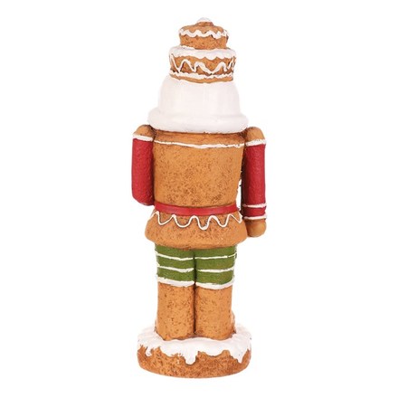 Dekorace Autronic Voják perníkový - magnesium, hnědý s barevným zdobením (ALA1661) (4)