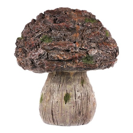 Dekorace Autronic Houba - dekorace z polyresinu, imitace dřeva (LIF2534) (2)