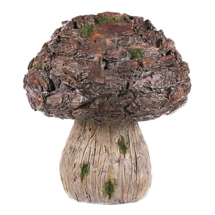 Dekorace Autronic Houba - dekorace z polyresinu, imitace dřeva (LIF2534) (4)