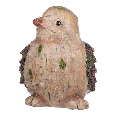 Dekorace Autronic Ptáček - dekorace z magnesia, imitace dřeva (LIF2521) (2)