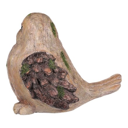 Dekorace Autronic Ptáček - dekorace z magnesia, imitace dřeva (LIF2521) (3)