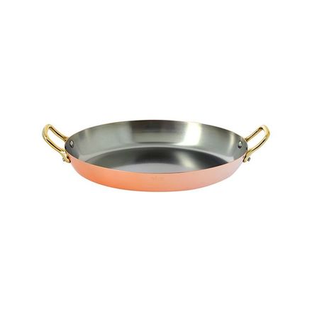 Pánev s nepřilnavým povrchem de Buyer 6451.36 INOCUIVRE, měď, rozměr 36 x 26 cm, výška 4,5 cm