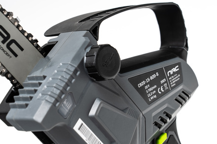 Aku řetězová pila NAC CB20-15-B20-S (1)