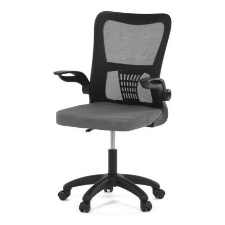 Kancelářská židle Autronic Kancelářská židle, houpací mechanismus, šedá síťovina, KA-K2006 GREY
