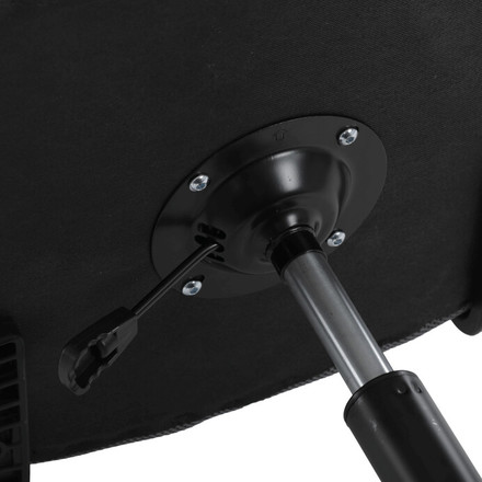 Kancelářská židle Autronic Kancelářská židle, houpací mechanismus, šedá síťovina, KA-K2006 GREY (12)