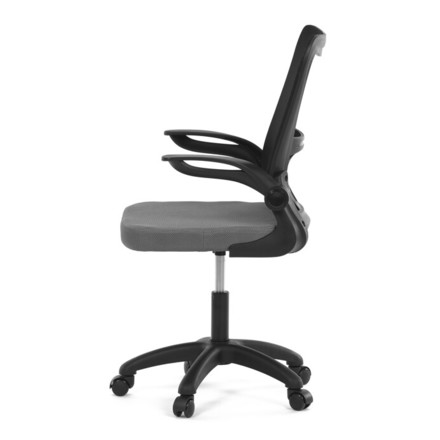 Kancelářská židle Autronic Kancelářská židle, houpací mechanismus, šedá síťovina, KA-K2006 GREY (2)