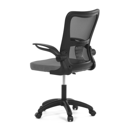Kancelářská židle Autronic Kancelářská židle, houpací mechanismus, šedá síťovina, KA-K2006 GREY (3)