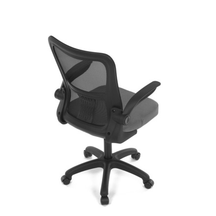 Kancelářská židle Autronic Kancelářská židle, houpací mechanismus, šedá síťovina, KA-K2006 GREY (6)