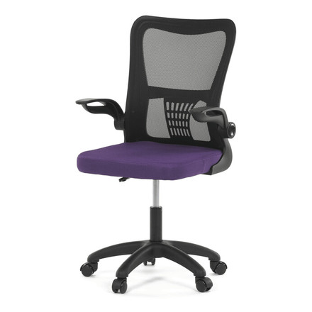 Kancelářská židle Autronic Kancelářská židle, houpací mechanismus, fialová síťovina, KA-K2006 PUR