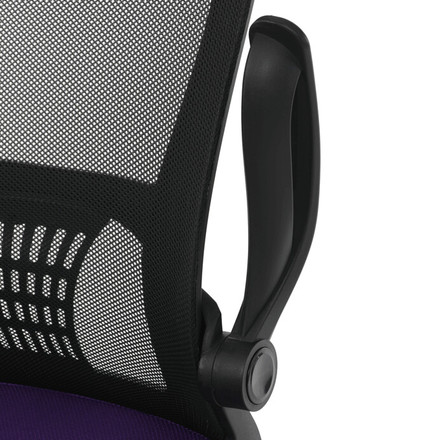 Kancelářská židle Autronic Kancelářská židle, houpací mechanismus, fialová síťovina, KA-K2006 PUR (10)