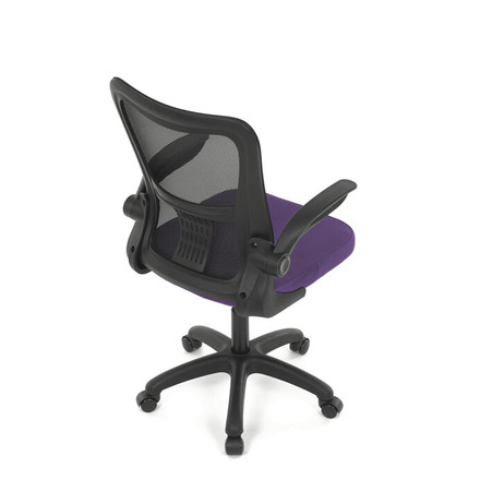 Kancelářská židle Autronic Kancelářská židle, houpací mechanismus, fialová síťovina, KA-K2006 PUR (6)