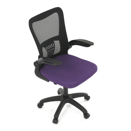 Kancelářská židle Autronic Kancelářská židle, houpací mechanismus, fialová síťovina, KA-K2006 PUR (8)