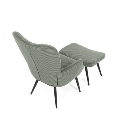 Relaxační křeslo Autronic Relaxační křeslo, zelená, manšestrová látka, AK-L7285 GRN6 (6)