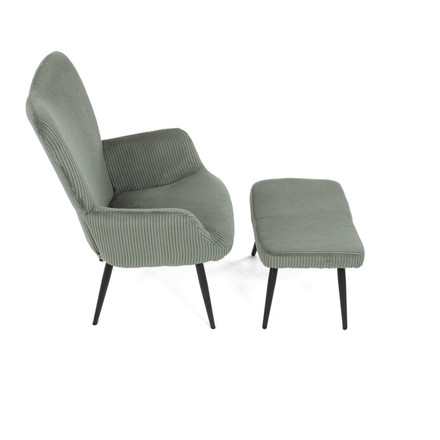 Relaxační křeslo Autronic Relaxační křeslo, zelená, manšestrová látka, AK-L7285 GRN6 (7)