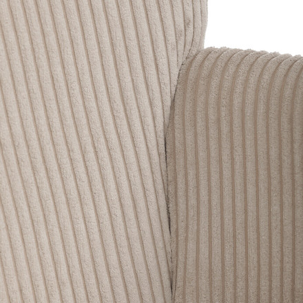 Relaxační křeslo Autronic Relaxační křeslo, béžová, manšestrová látka, AK-L7285 CRM6 (10)