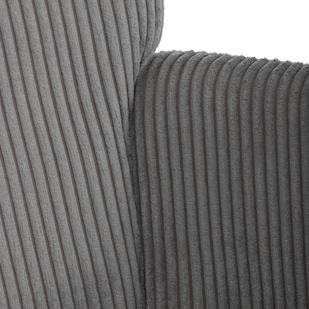 Relaxační křeslo Autronic Relaxační křeslo, šedá, manšestrová látka, AK-L7285 GREY6 (10)