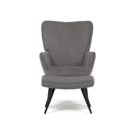 Relaxační křeslo Autronic Relaxační křeslo, šedá, manšestrová látka, AK-L7285 GREY6 (1)