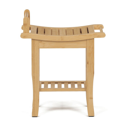 Taburet Autronic Taburet, bambus, přírodní, DR-B063 NAT (1)