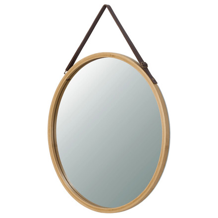 Nástěnné zrcadlo Autronic Nástěnné zrcadlo, bambus, přírodní, AZR-B053 NAT