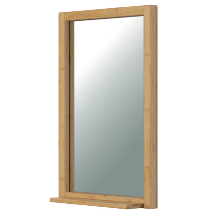 Nástěnné zrcadlo Autronic Nástěnné zrcadlo, bambus, přírodní, AZR-B043 NAT