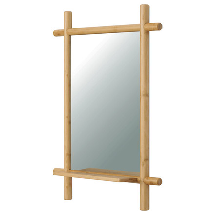 Nástěnné zrcadlo Autronic Nástěnné zrcadlo, bambus, přírodní, AZR-B027 NAT